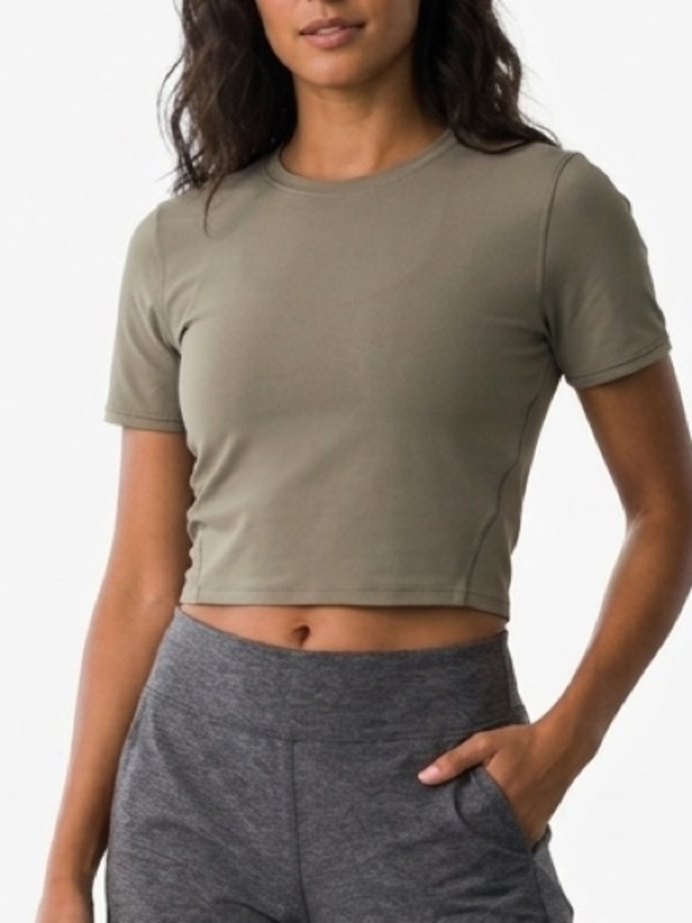 LULULEMON | NWOT WUNDERMOST ULTRASOFT CROPPED T SHIRT